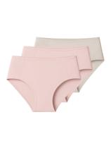 Kit com 3 Calcinhas Alta Liz 50398 Colorido