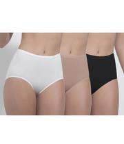 Kit com 3 Calcinhas Alta Lucitex 2211 Cotton Kit com 3 Calcinhas Alta Lucitex 2211 Cotton
