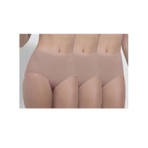 Kit com 3 Calcinhas Alta Lucitex 2211 Cotton Kit com 3 Calcinhas Alta Lucitex 2211 Cotton