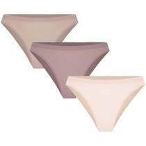 Kit Com 3 Calcinhas Biquini De Microfibra Trifil