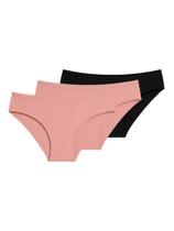 Kit com 3 Calcinhas Biquíni Liz 50372 Colorido Kit com 3 Calcinhas Biquíni Liz 50372 Colorido