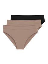 Kit com 3 Calcinhas Biquíni Liz 70222 Colorido Kit com 3 Calcinhas Biquíni Liz 70222 Colorido