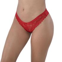 Kit Com 3 Calcinhas Fio Dental em Renda com Transparência e Cós em Viés Lutestil . Kit Com 3 Calcinhas Fio Dental em Renda com Transparência e Cós em Viés Lutestil .