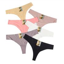 Kit com 3 Calcinhas Fio dental Tanga sem costura corte a Laser.