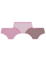 Kit com 3 Calcinhas Lobinha 18101-089 Infantil