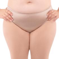 Kit Com 3 Calcinhas Modelo Calçola Cintura Alta Canelada Lutestil Kit Com 3 Calcinhas Modelo Calçola Cintura Alta Canelada Lutestil