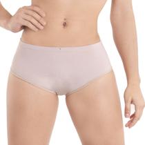 Kit com 3 Calcinhas Modelo Tanga Larga em Microfibra Diva Donna