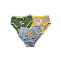 Kit com 3 calcinhas Princesas Sortidas Lobinha Lupo Kit com 3 calcinhas Princesas Sortidas Lobinha Lupo