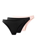 Kit com 3 Calcinhas Tanga Liz 50374 Colorido Kit com 3 Calcinhas Tanga Liz 50374 Colorido