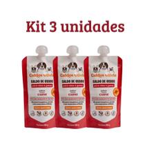 Kit com 3 Caldos de Ossos Olivia para Cães e Gatos Sabor Carne Kit com 3 Caldos de Ossos Olivia para Cães e Gatos Sabor Carne