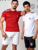 Kit com 3 Camisa Esportiva Masculina Adulta