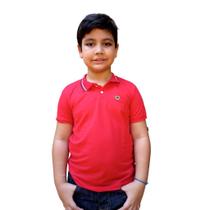 Kit com 3 Camisetas Gola Polo Infantil Pronta Entrega Infanto Juvenil 1 a 14 anos - Daeli Kids