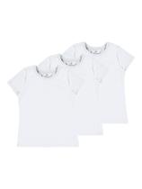 Kit com 3 Camisetas Infantil Menina Malwee 1000086761