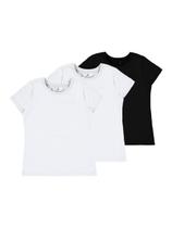 Kit com 3 Camisetas Infantil Menina Malwee 1000086761
