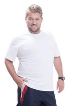 Kit com 3 Camisetas Masculina Plus Size Malha Fio 30/1 Penteada - Serena Kit com 3 Camisetas Masculina Plus Size Malha Fio 30/1 Penteada - Serena