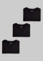 Kit Com 3 Camisetas Masculinas Básicas - Hering