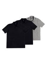 Kit com 3 Camisetas Polo Masculina Hering N3a7