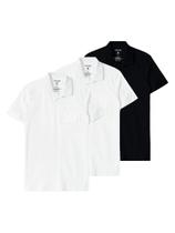 Kit com 3 Camisetas Polo Masculina Malwee 1000004429 Kit com 3 Camisetas Polo Masculina Malwee 1000004429