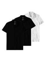 Kit com 3 Camisetas Polo Masculina Malwee 1000004430