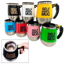 Kit Com 3 Canecas Mixer Automática low carb cappuccino preto