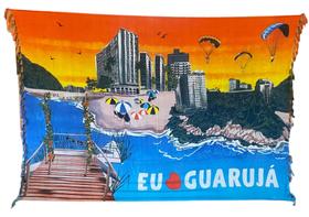 Kit Com 3 Canga De Praia Viscose/ Turística Do Guarujá