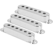 Kit com 3 Capa Captador Single G352 CROMADA guitarra Strato Kit com 3 Capa Captador Single G352 CROMADA guitarra Strato