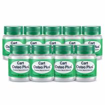 Kit com 3 Cart Osteo Plus Sem Sabor 30 Cápsulas 500mg Suplemento Alimentar Kit com 3 Cart Osteo Plus Sem Sabor 30 Cápsulas 500mg Suplemento Alimentar