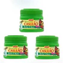 Kit Com 3 Casulão De 500g Cada Creme De Tratamento Bicho Da Seda Kit Com 3 Casulão De 500g Cada Creme De Tratamento Bicho Da Seda