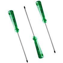 Kit Com 3 Chaves Phillips 5x150mm Tramontina Ponta Magnética Kit Com 3 Chaves Phillips 5x150mm Tramontina Ponta Magnética