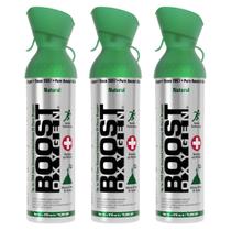 Kit com 3 Cilindros de Oxigênio Natural Boost Oxygen 10L