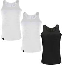 Kit com 3 Cintas Modeladoras Masculinas Bodyshaper Corretor Postural