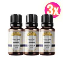 Kit com 3 Coala Essência Aromatizante Concentrado Orquídea Negra 10ml Kit com 3 Coala Essência Aromatizante Concentrado Orquídea Negra 10ml