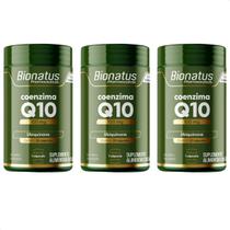 Kit com 3 Coenzima Q10 Bionatus 100mg com 30 Cápsulas - Full