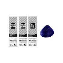 Kit com 3 Colorações Prof Color Nano Infusion Mix Azul Yamá Kit com 3 Colorações Prof Color Nano Infusion Mix Azul Yamá