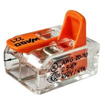 Kit com 3 Conectores para Chuveiro Wago 221612 Kit com 3 Conectores para Chuveiro Wago 221612