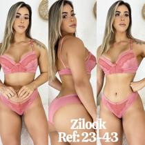 kit com 3 conjuntos de lingerie kit com 3 conjuntos de lingerie