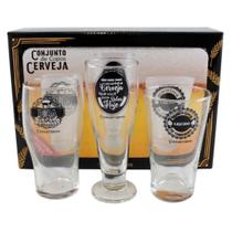Kit Com 3 Copos Diferenciados Cerveja Kit Com 3 Copos Diferenciados Cerveja