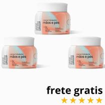 Kit Com 3 Creme Hidratante Para Mãos e Pés Labotrat Dia a Dia 220g Multifuncional