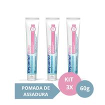 Kit com 3 Cremes Pomada de Assadura 60gr Cada - Bepantol