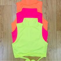 Kit com 3 cropped Gola Alta Kelly Moodinha