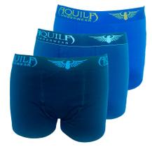 Kit Com 3 Cueca Boxer Masculina Plus Size Cotton Sortido Kit Com 3 Cueca Boxer Masculina Plus Size Cotton Sortido