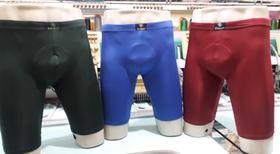 Kit com 3 Cueca meia coxa protetora masculina Kit com 3 Cueca meia coxa protetora masculina