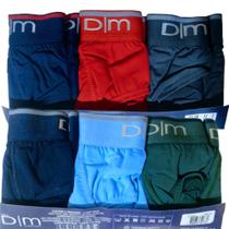 Kit com 3 Cueca Slip Dom Marco Microfibra com elástico personalizado