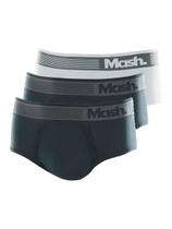Kit com 3 Cueca Slip Mash 713.02 Colorido