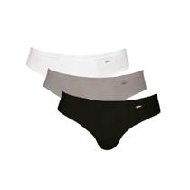 Kit com 3 Cuecas 100% Algodão Zorba 791 Slip