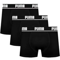 Kit Com 3 Cuecas Adulto Boxer Algodão Com Elastico Puma