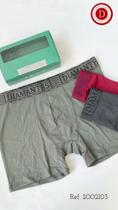 Kit com 3 cuecas boxer adulto Diamantes Lingerie