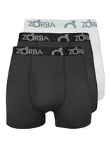 Kit com 3 Cuecas Boxer com Abertura Zorba 848 Colorido Kit com 3 Cuecas Boxer com Abertura Zorba 848 Colorido