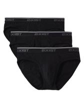 Kit com 3 Cuecas Boxer Invisíveis Masculinas 2(X)IST em Algodão Stretch Preto