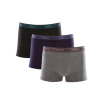 Kit com 3 Cuecas Boxer Mash 111.42 Cotton